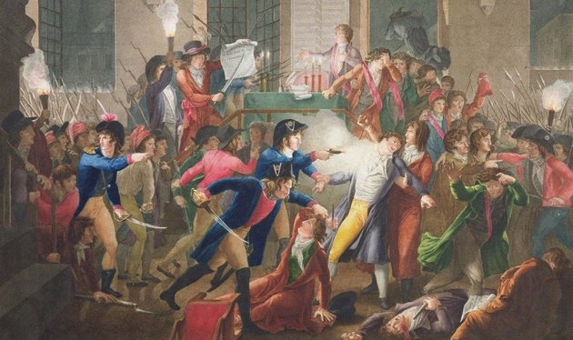 Robespierre letartóztatása