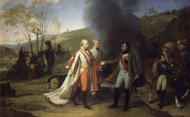 Napóleon és I. Ferenc osztrák császár