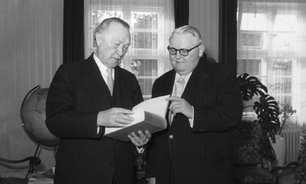 Adenauer és Erhard