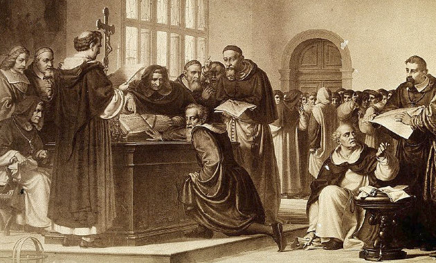 Galilei tárgyalása