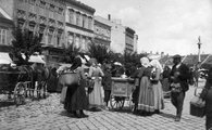 Várkerület, piac (1915)