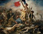 Eugéne Delacroix: A Szabadság vezeti a népet