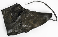 A lelőhelyen talált jó állapotban fennmaradt cipő