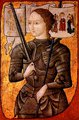 15. századi miniatúra Jeanne d'Arcról