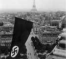 Náci zászló Párizsban