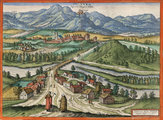 Drégely várának ábrázolása egy törökkori képen