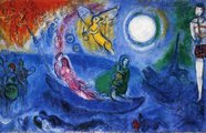 Marc Chagall The Concert című 1957-ben készült festménye