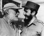 Hemingway és Fidel Castro