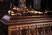 A herceg sírja a Canterbury katedrálisban
