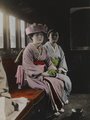 Japán menyasszony és az örömanya a vonaton (1911)