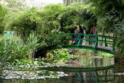 A japán-híd a Latour-Marliac kertészetben