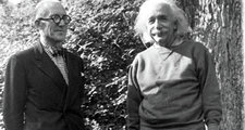 Le Corbusier Albert Einstein társaságában