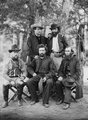 Az északi hadsereg Ír Dandárjának katonái Virginiában, 1862 (kép forrása: iankenneally.com)