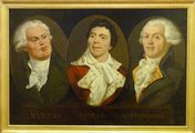 Danton, Marat és Robespierre
