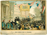 Kossuth Lajos ünnepélyes fogadása New Yorkban, 1851. december 6-án