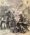 A Harper's Weekly 1863. január 3-i száma, Santa Claus figurájának egyik első megjelenése